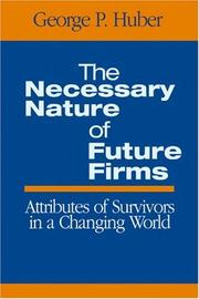 The Necessary Nature of Future Firms cover