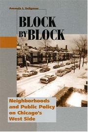 Cover of: Block by Block by Amanda I. Seligman