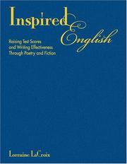 Cover of: Inspired English by Lorraine LaCroix