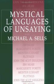 Cover of: Mystical languages of unsaying
