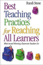 Cover of: Best Teaching Practices for Reaching All Learners by Randi Stone