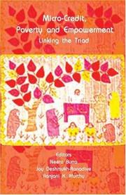 Cover of: Micro-credit, poverty and empowerment: linking the triad