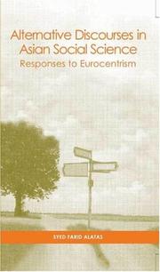 Cover of: Alternative Discourses in Asian Social Science : Responses to Eurocentrism