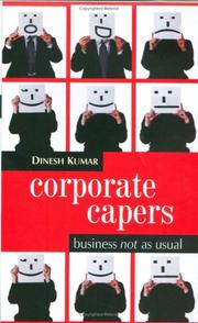Cover of: Corporate Capers: Business Not As Usual (Response Books)