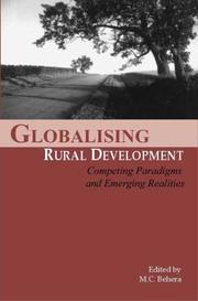 Cover of: Globalising Rural Development: Competing Paradigms and Emerging Realities