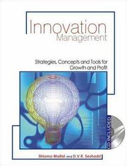 Cover of: Innovation Management by Shlomo Maital, D V R Seshadri
