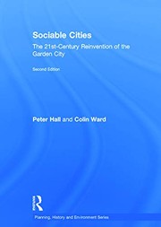 Cover of: Sociable Cities: The Legacy of Ebeneezer Howard