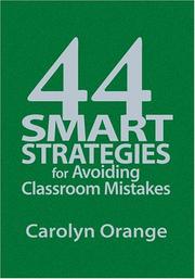 Cover of: 44 Smart Strategies for Avoiding Classroom Mistakes