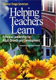 Cover of: Helping Teachers Learn by Eleanor Drago-Severson