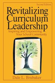 Cover of: Revitalizing Curriculum Leadership | 