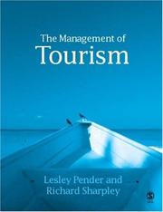 Cover of: The management of tourism