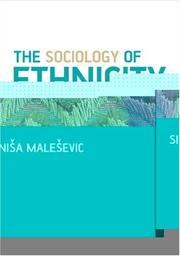 Cover of: The Sociology of Ethnicity