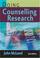Cover of: Doing counselling research
