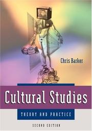 Cover of: Cultural studies by Barker, Chris