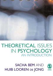 Cover of: Theoretical Issues in Psychology: An Introduction