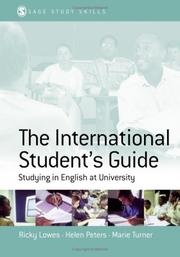 Cover of: The International Student's Guide by Ricki Lowes, Helen Peters, Marie Stephenson