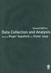 Cover of: Data Collection and Analysis