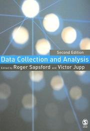 Cover of: Data Collection and Analysis by 