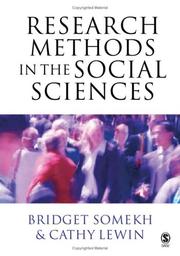 Cover of: Research methods in the social sciences | 