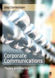 Cover of: Corporate communications by Joep Cornelissen
