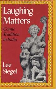 Cover of: Laughing matters: comic tradition in India