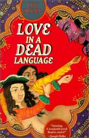 Cover of: Love in a Dead Language | Lee Siegel