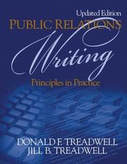 Cover of: Public Relations Writing: Principles in Practice