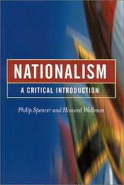 Cover of: Nationalism: a critical introduction