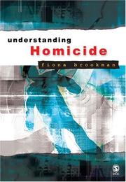 Cover of: Understanding homicide