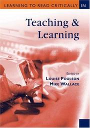 Cover of: Learning to Read Critically in Teaching and Learning (Learning to Read Critically Series)
