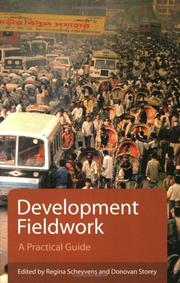 Cover of: Development fieldwork by edited by Regina Scheyvens and Donovan Storey.