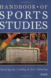 Cover of: Handbook of Sports Studies