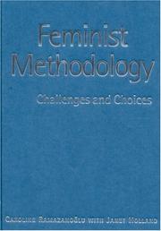 Cover of: Feminist methodology by Caroline Ramazanoglu