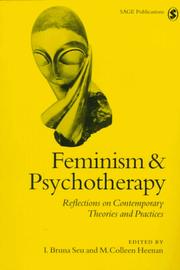 Cover of: Feminism and psychotherapy by I. Bruna Seu, M. Colleen Heenan