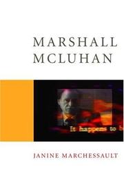 Cover of: Marshall McLuhan (Core Cultural Theorists series)