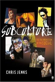 Cover of: Subculture: the fragmentation of the social