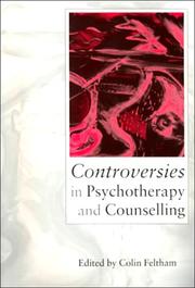 Cover of: Controversies in psychotherapy and counselling