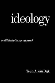 Cover of: Ideology by Teun A. van Dijk
