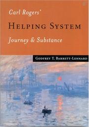 Cover of: Carl Rogers' helping system by Godfrey T. Barrett-Lennard