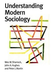 Cover of: Understanding modern sociology by W. W. Sharrock