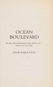Cover of: Ocean Boulevard