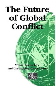Cover of: The Future of global conflict by edited by Volker Bornschier and Christopher Chase-Dunn.