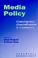 Cover of: Media policy