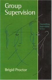 Cover of: Group supervision