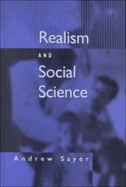 Realism and Social Science by Andrew Sayer