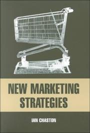 New marketing strategies by Ian Chaston
