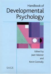 Cover of: Handbook of Developmental Psychology by 