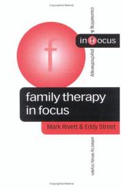 Cover of: Family Therapy in Focus (Counselling & Psychotherapy in Focus Series)