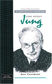 Cover of: Carl Gustav Jung by Ann Casement