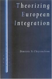 Cover of: Theorizing European integration